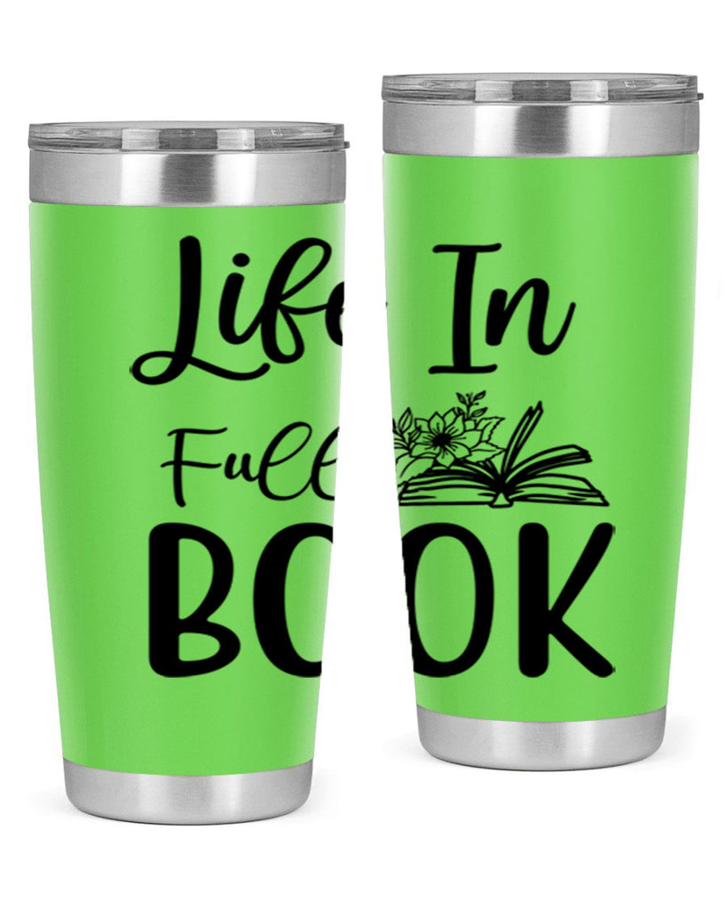 Life In Full Book 297#- spring- Tumbler