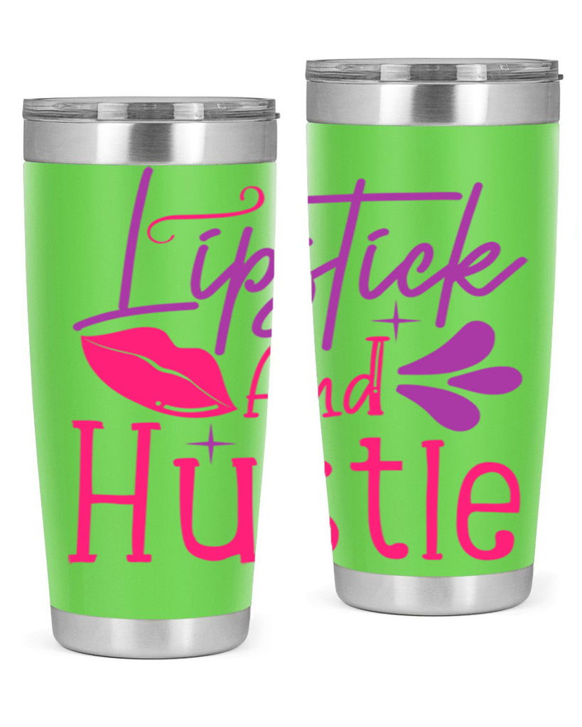 Lipstick And Hustle Style 229#- make up- Tumbler