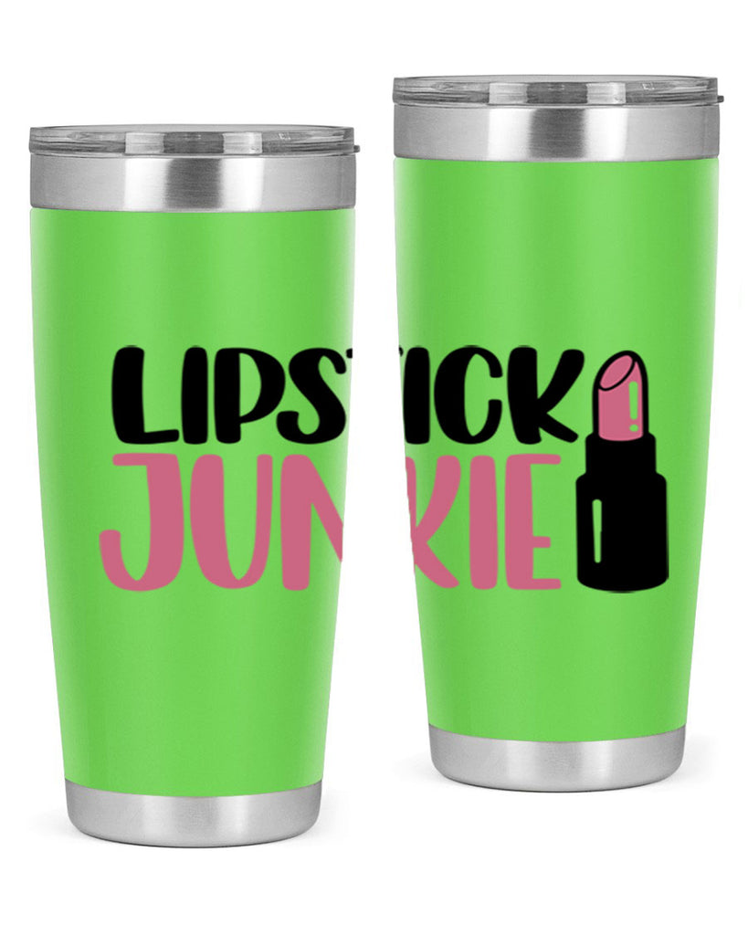 Lipstick Junkie Style 56#- make up- Tumbler