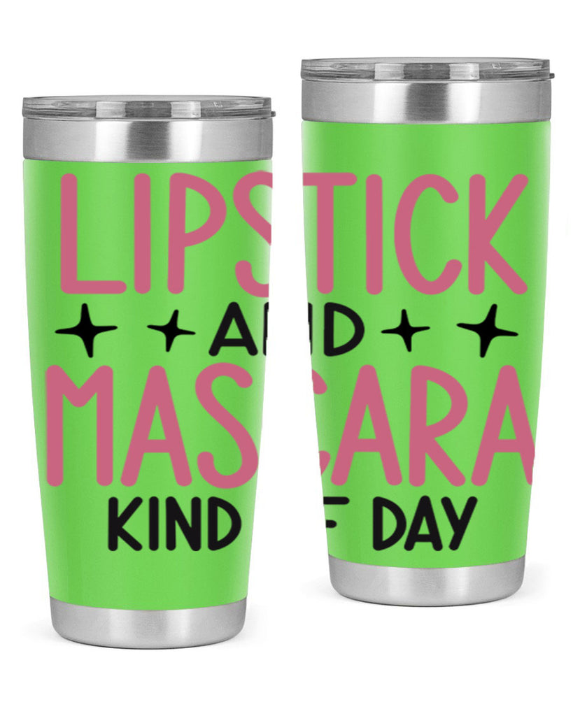 Lipstick and Mascara Kind of Day Style 57#- make up- Tumbler