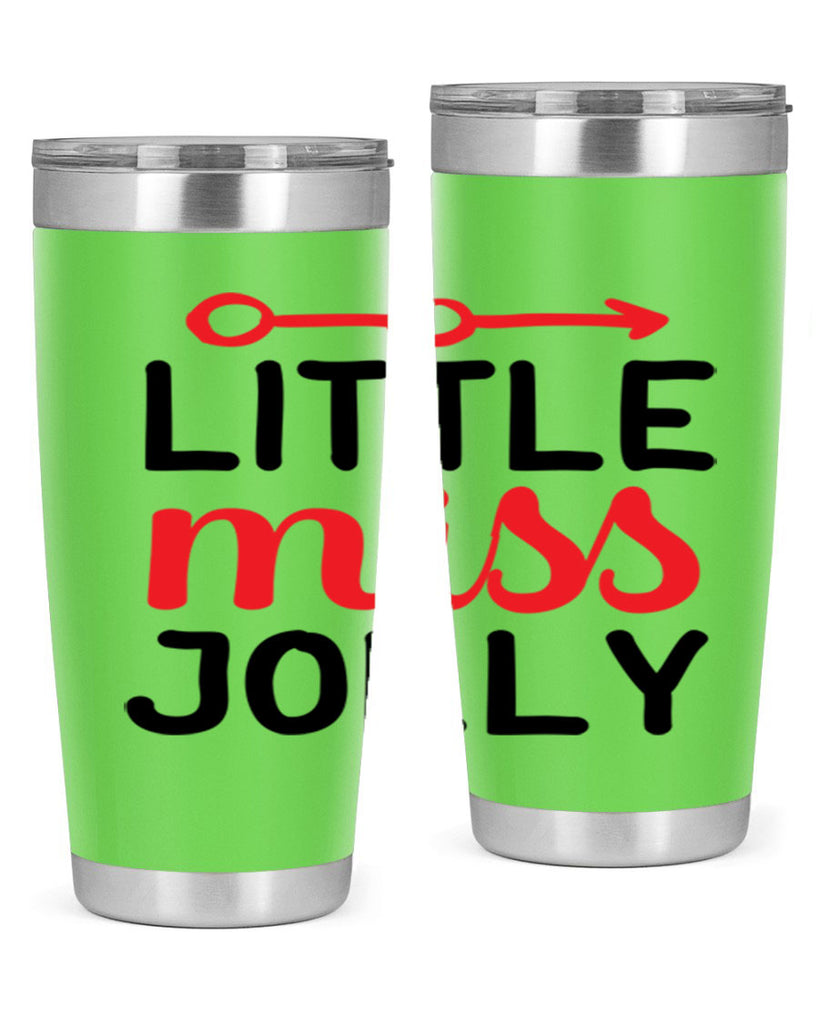 Little miss jolly 306#- winter- Tumbler
