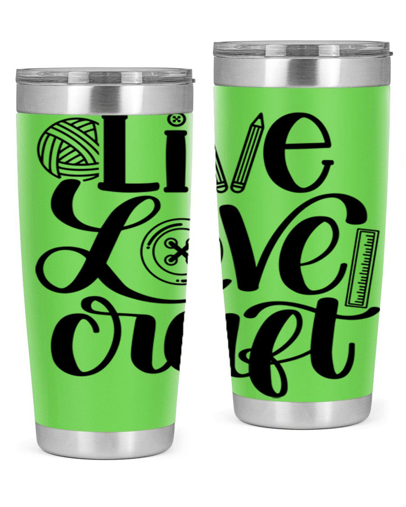 Live Love Craft 14#- crafting- Tumbler