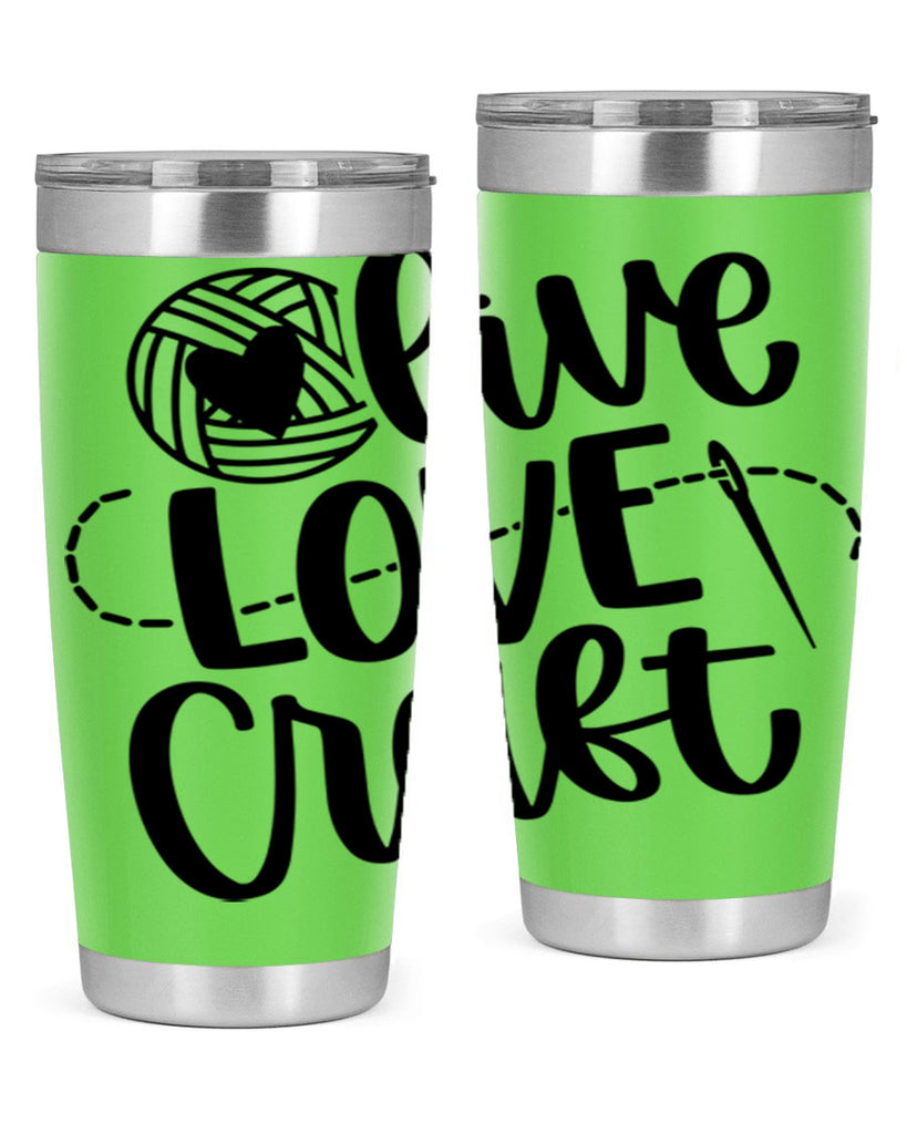 Live Love Craft 15#- crafting- Tumbler
