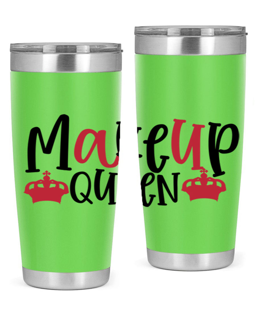 Makeup Queen design Style 223#- make up- Tumbler