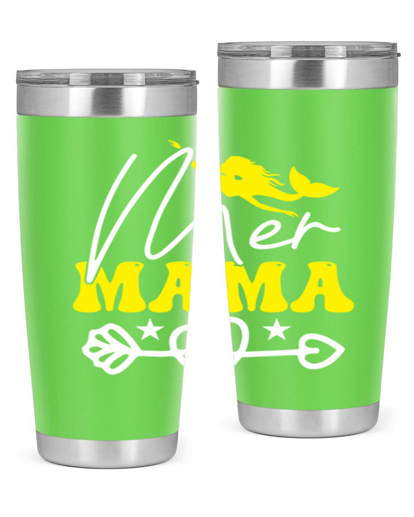 Mer Mama 332#- mermaid- Tumbler