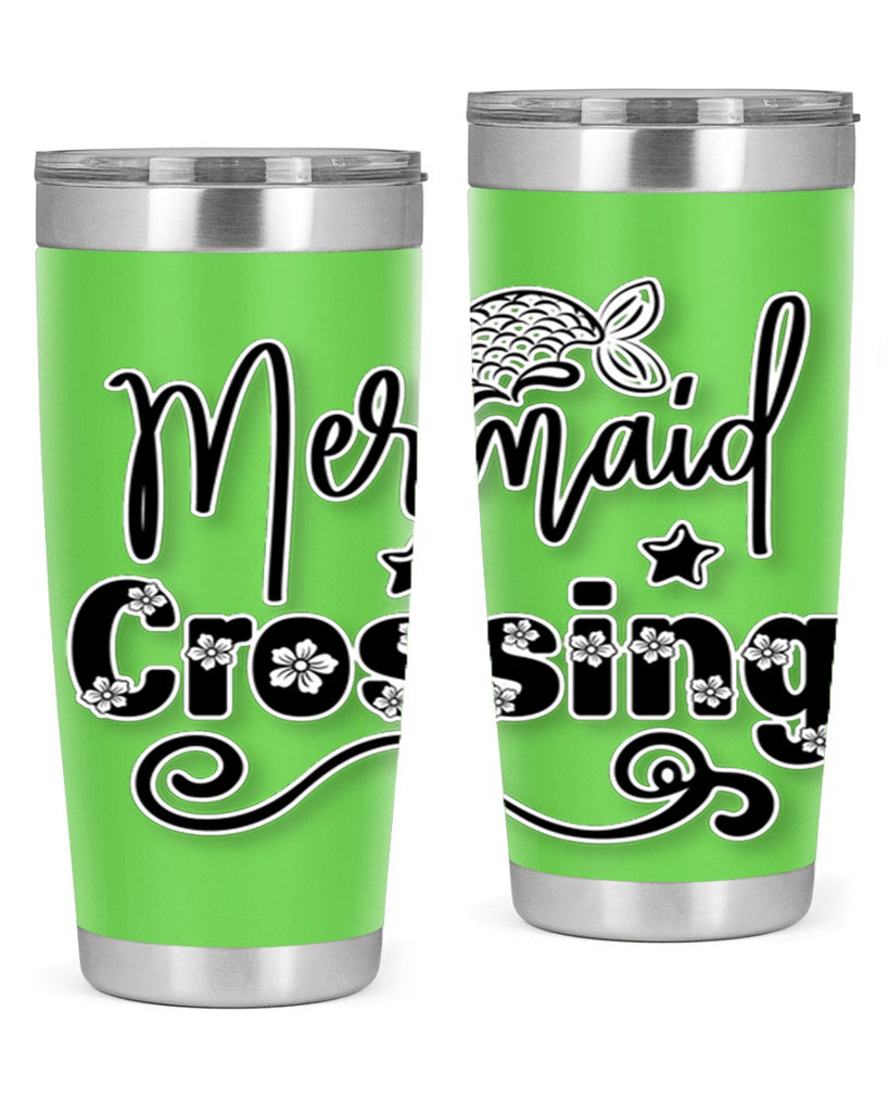 Mermaid Crossing 400#- mermaid- Tumbler