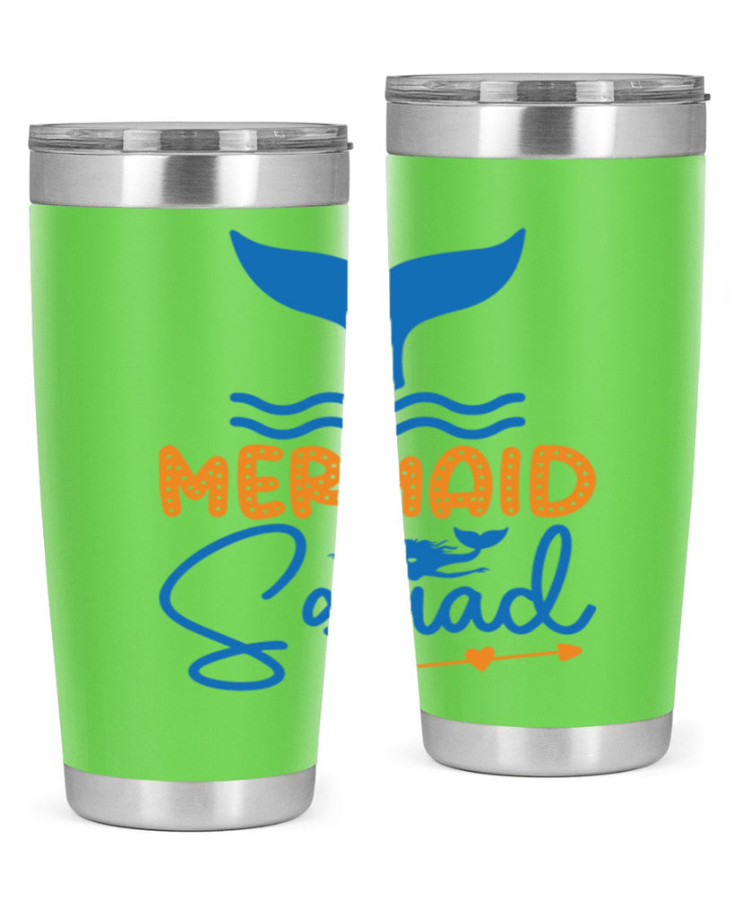 Mermaid Squad 378#- mermaid- Tumbler