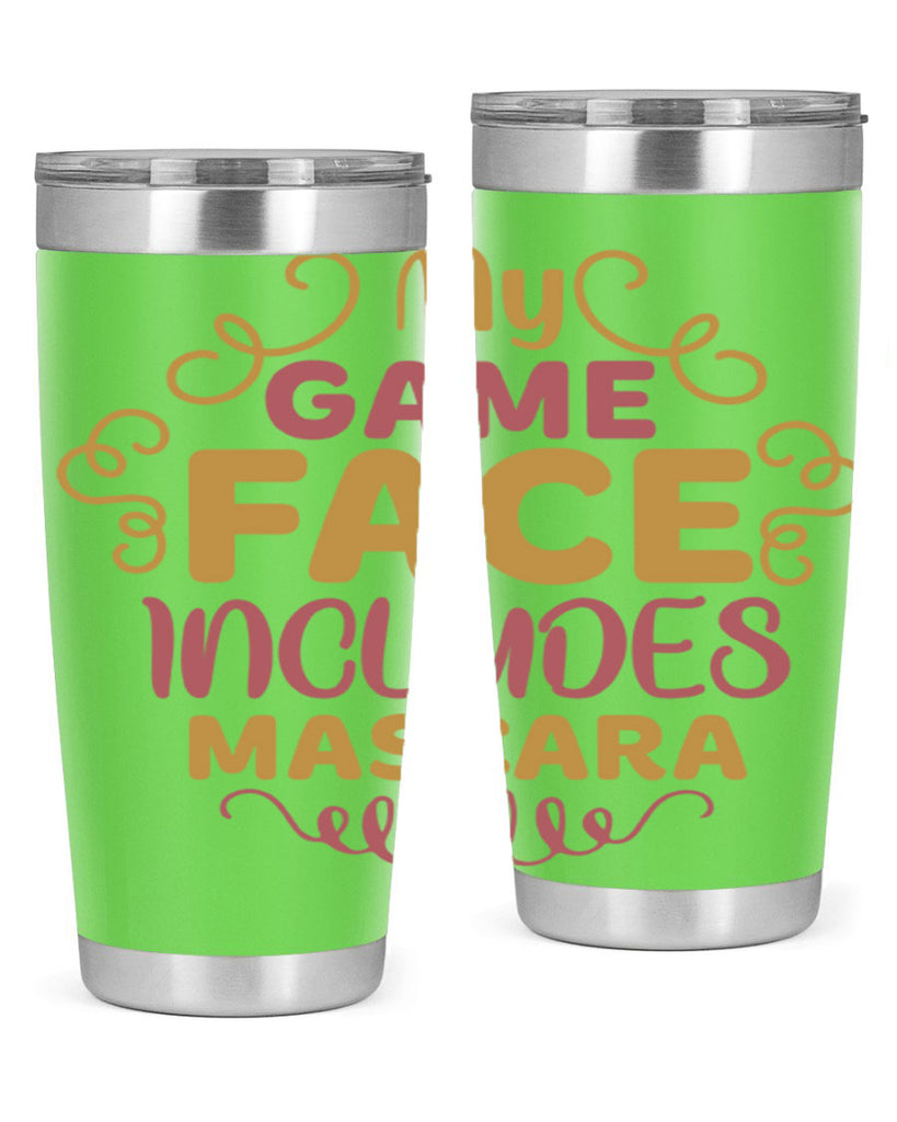 My Game Face Includes Mascara 127#- fashion- Cotton Tank