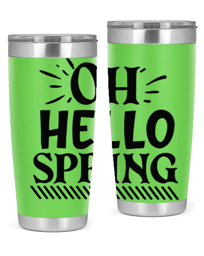 Oh hello spring 7#- spring- Tumbler