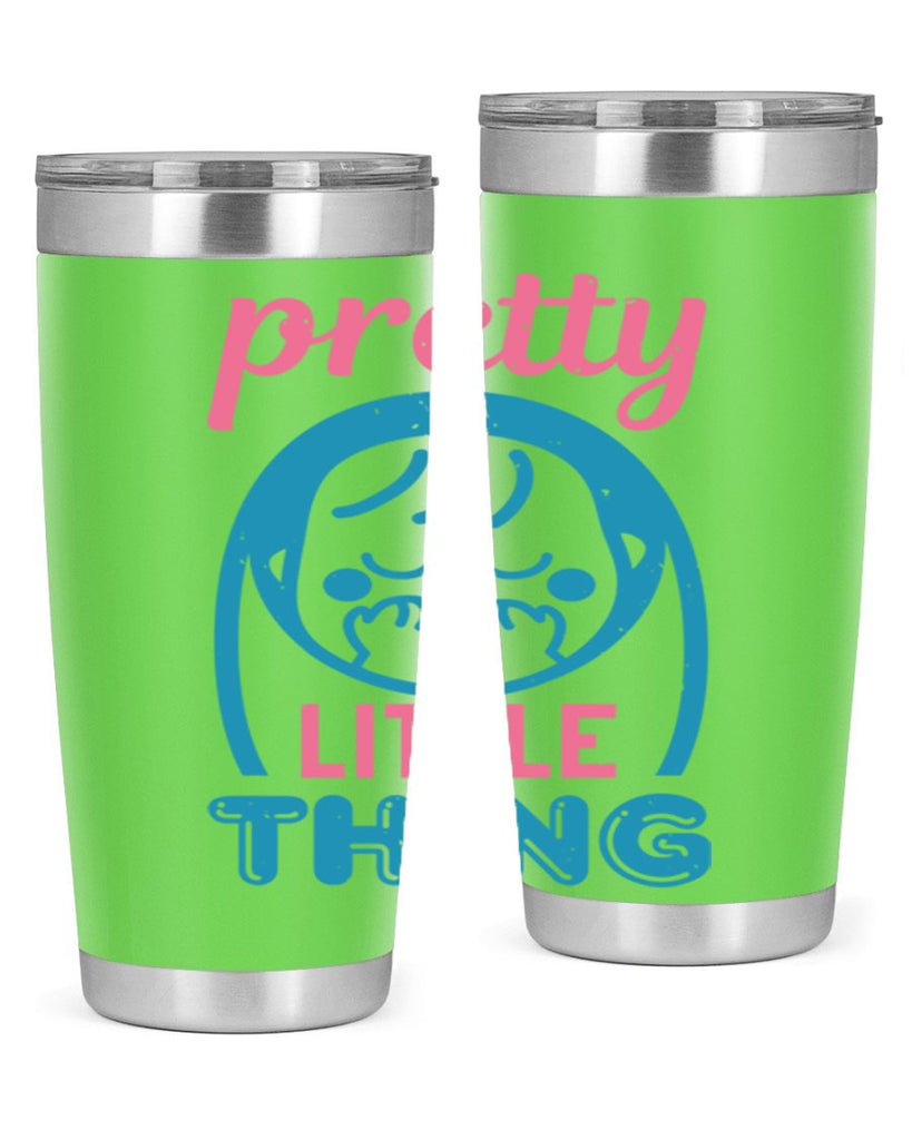 Pretty little Thing Style 19#- baby shower- tumbler