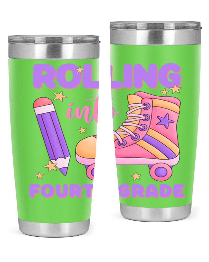 Rolling into 4th Grade 25#- 4th  grade- Tumbler