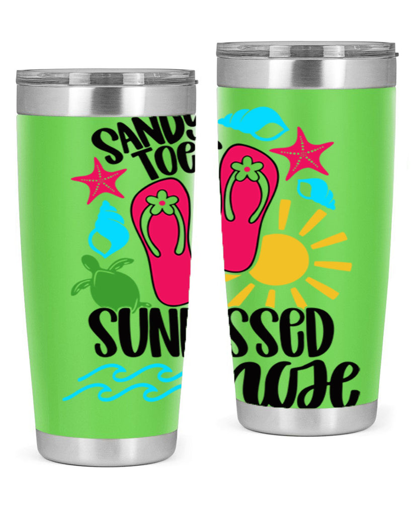 Sandy Toes Sunkissed Nose Style 27#- summer- Tumbler