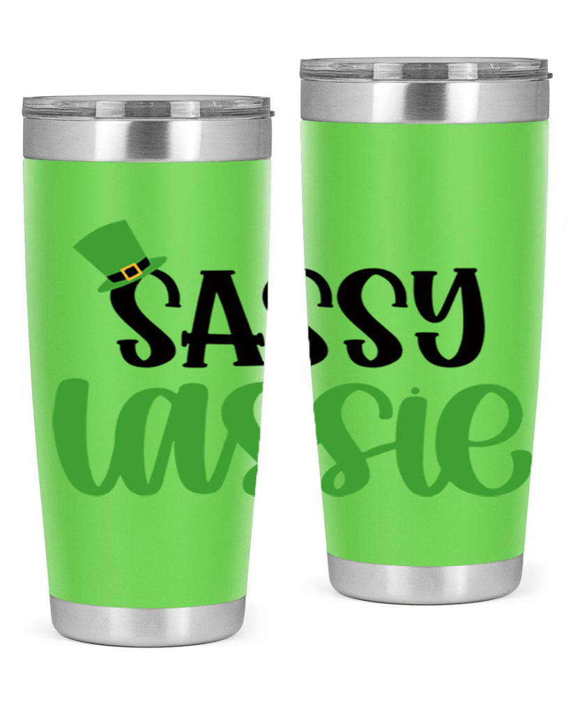 Sassy Iassie Style 34#- St Patricks Day- Tumbler