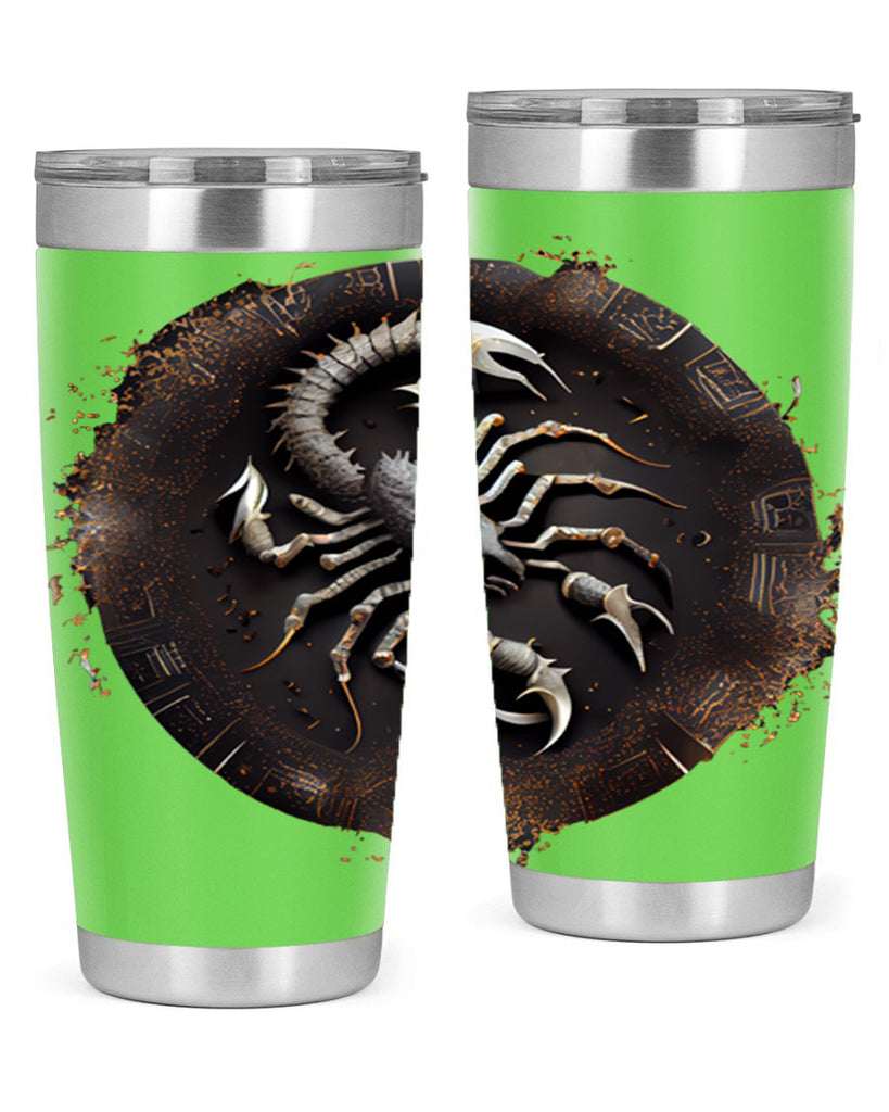 Scorpius 467#- zodiac- Tumbler