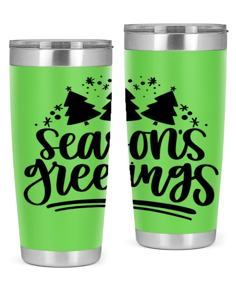 Seasons Greetings345#- winter- Tumbler