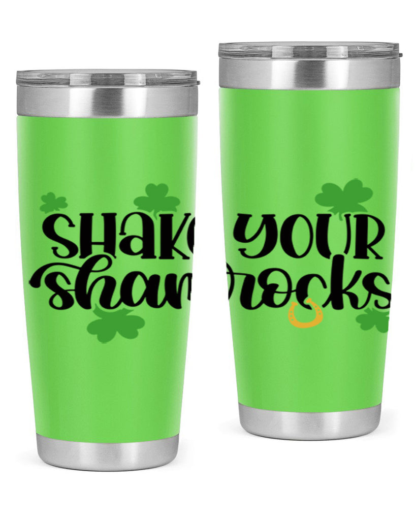 Shake Your Shamrocks Style 32#- St Patricks Day- Tumbler