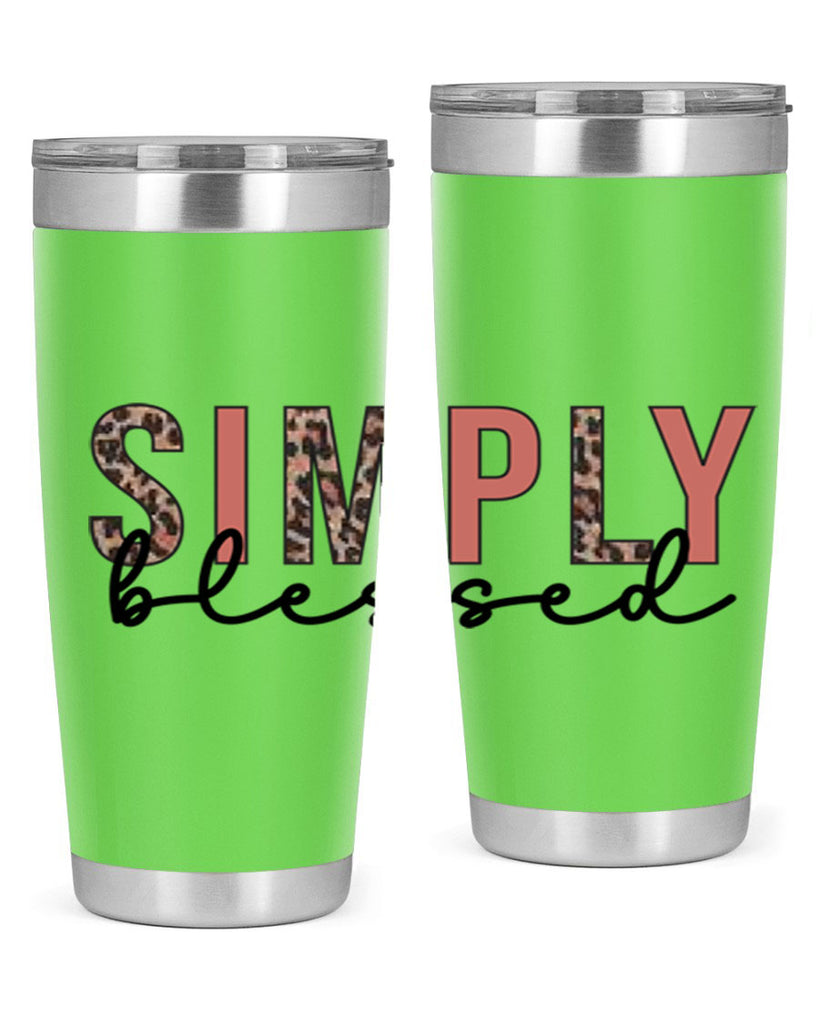 Simply blessed 575#- fall- Tumbler