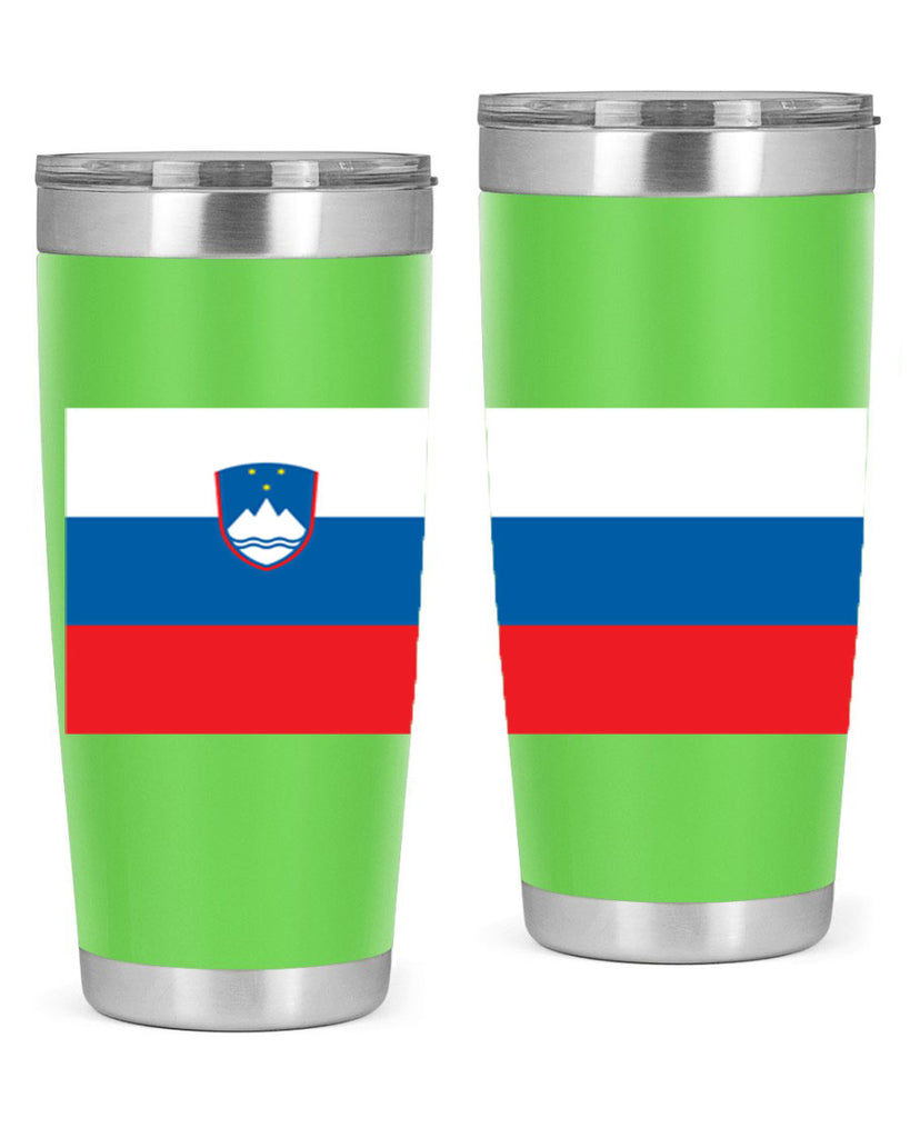 Slovenia 39#- world flags- Tumbler