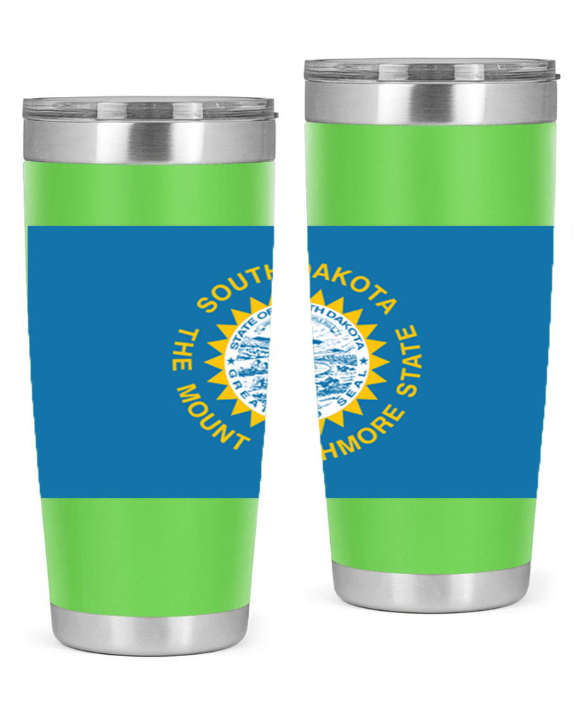 South Dakota 11#- Us Flags- Tumbler