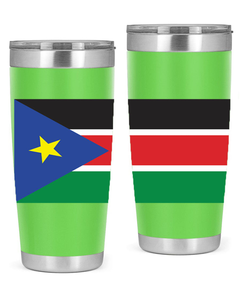 South Sudan 34#- world flags- Tumbler