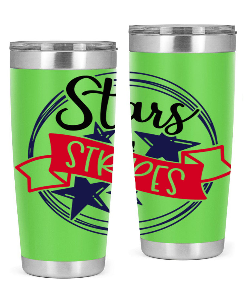 Stars StripeS Style 174#- Fourt Of July- Tumbler