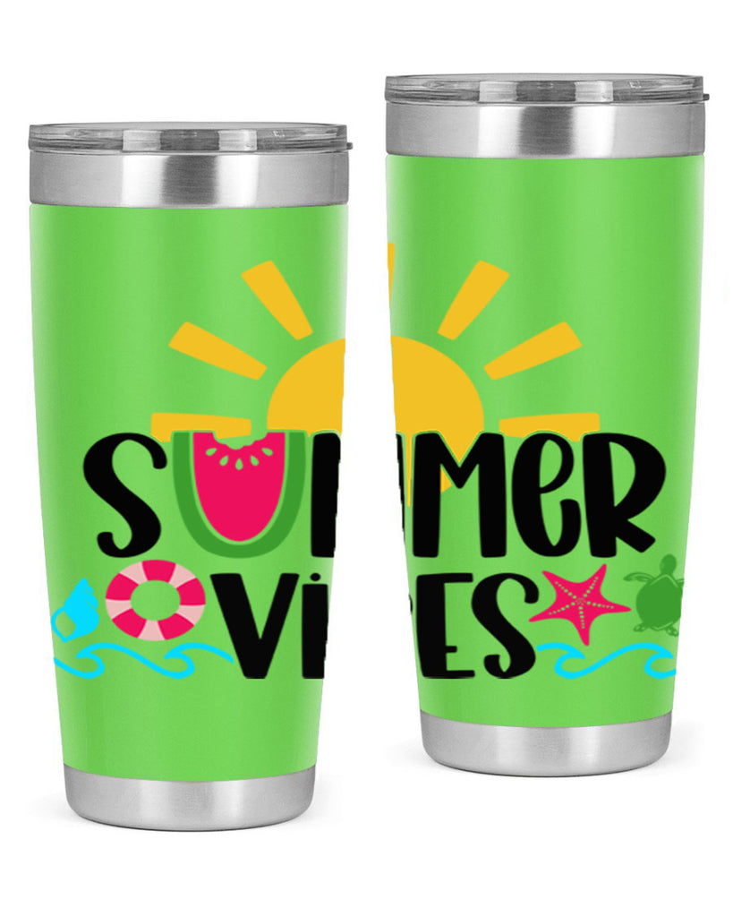 Summer Vibes Style 19#- summer- Tumbler