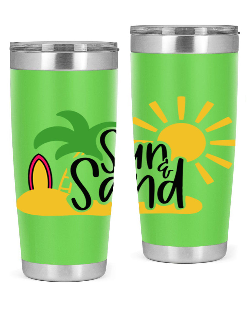 Sun Sand Style 17#- summer- Tumbler