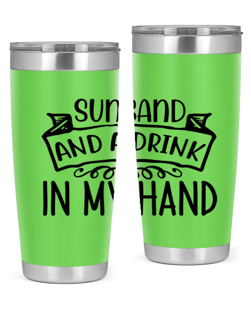 Sunsandandadrinkin 483#- zodiac- Tumbler