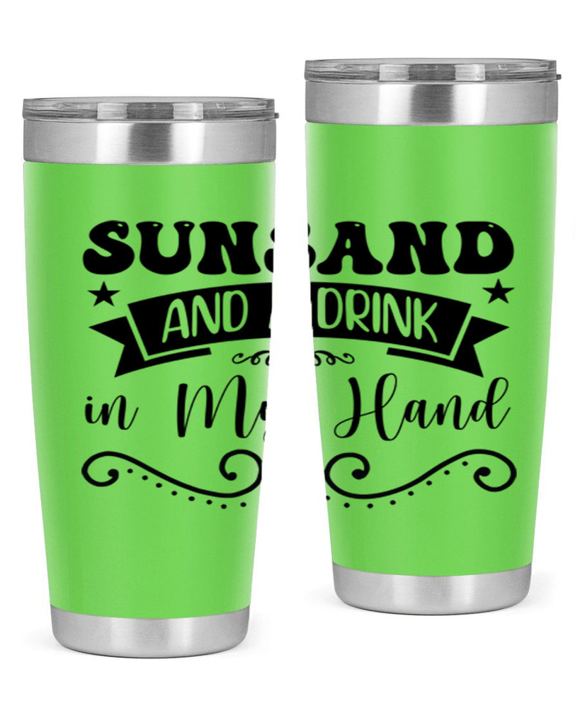 Sunsandandadrinkin 484#- zodiac- Tumbler