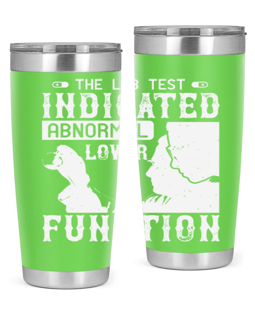 The lab test indicated abnormal lover function Style 22#- medical- tumbler