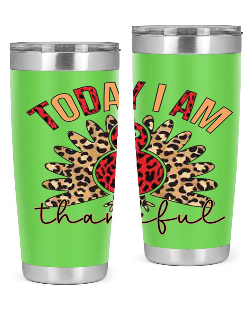Today i am thankful 621#- fall- Tumbler