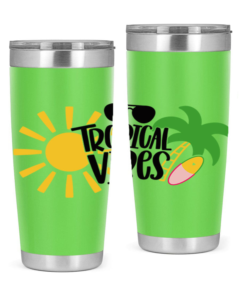 Tropical Vibes Style 9#- summer- Tumbler