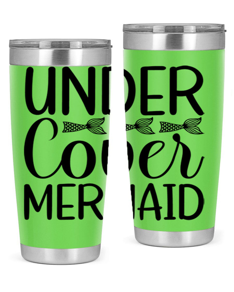 Under Cover Mermaid 647#- mermaid- Tumbler