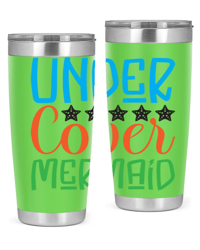 Under Cover Mermaid 648#- mermaid- Tumbler