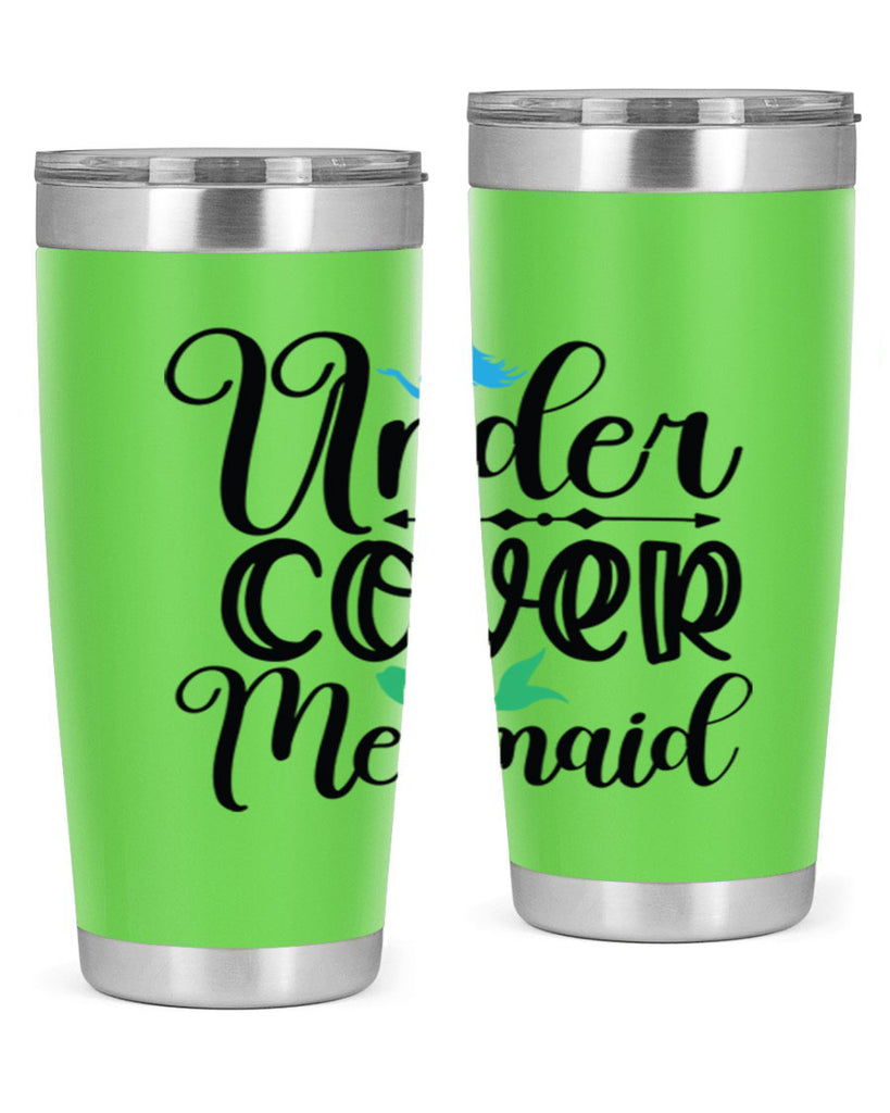 Under Cover Mermaid 651#- mermaid- Tumbler
