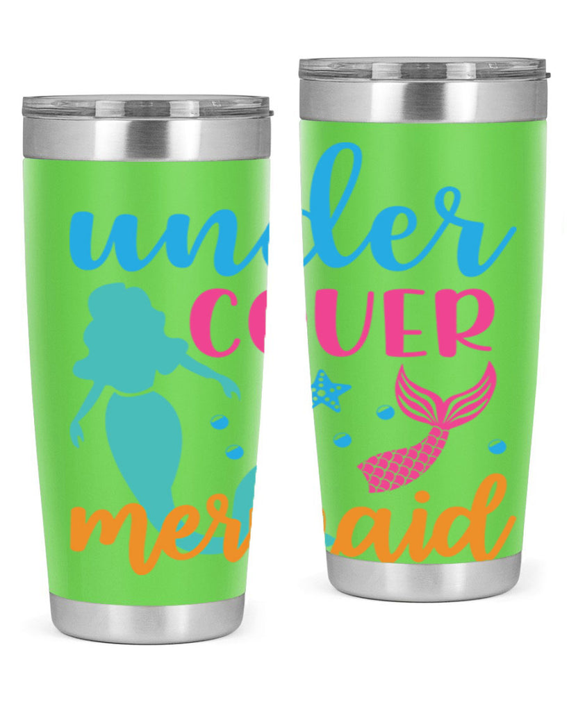 Under Cover Mermaid Design 654#- mermaid- Tumbler