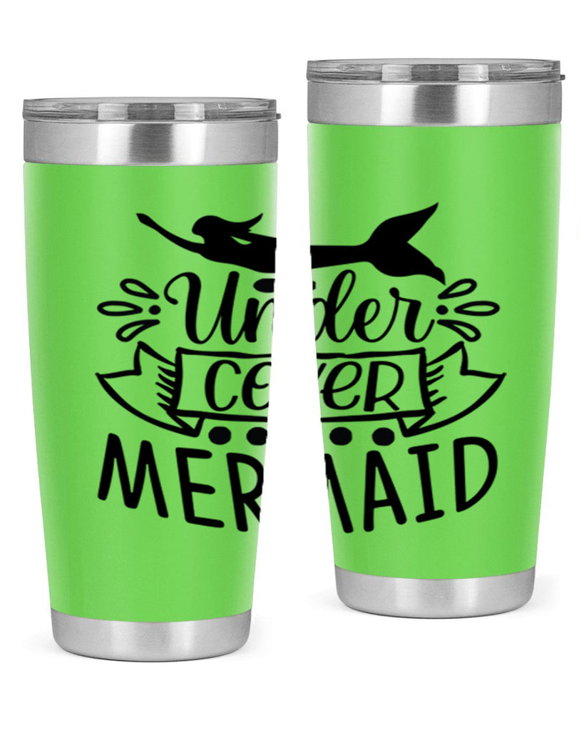 Under cover mermaid 645#- mermaid- Tumbler