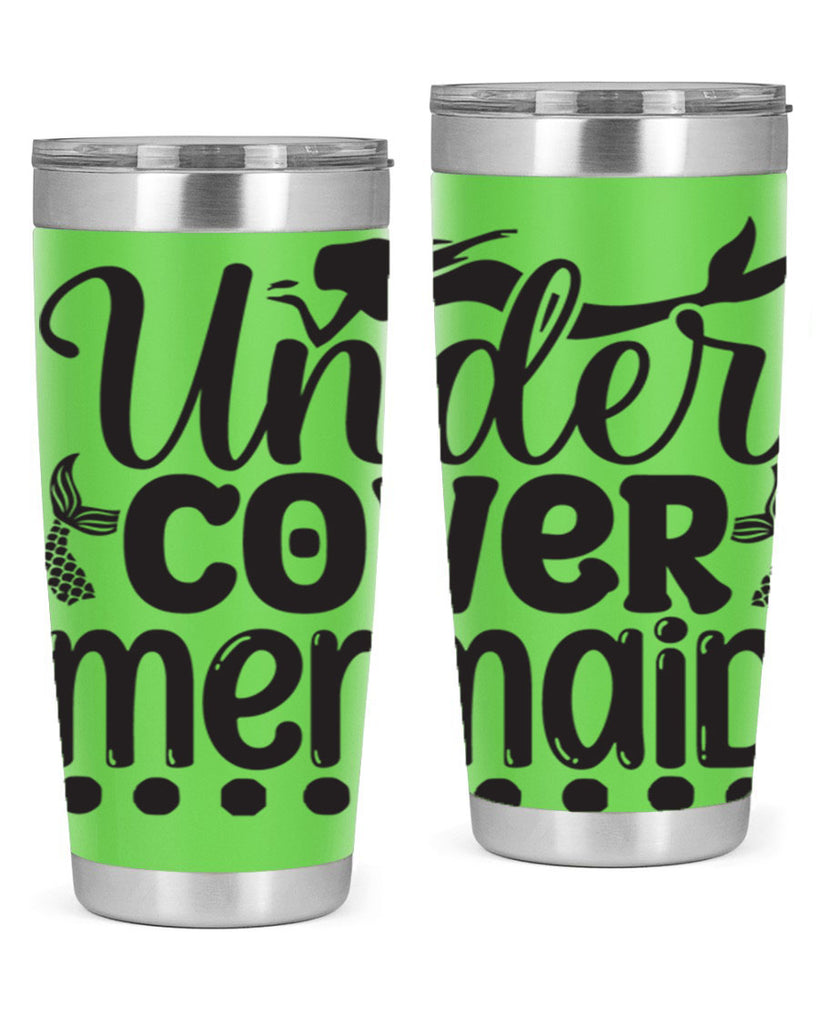 Under cover mermaid 649#- mermaid- Tumbler