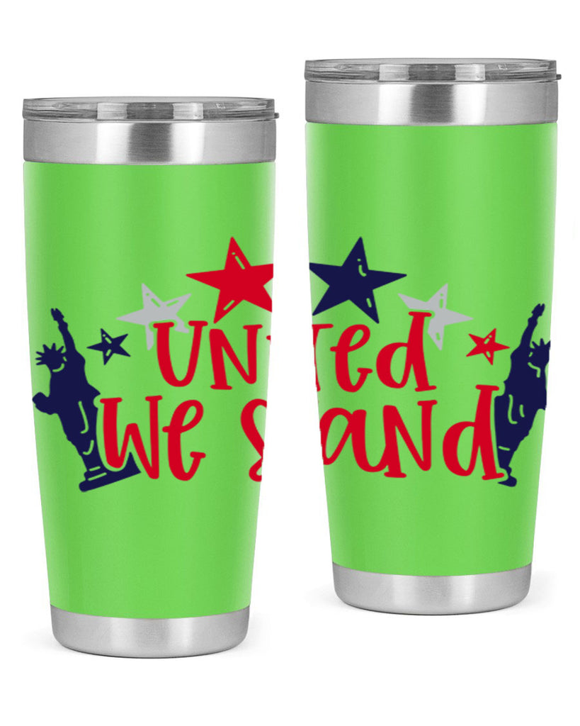 United We Stand Style 179#- Fourt Of July- Tumbler