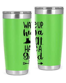 Wake Up Hug A Cat Style 108#- cat- Tumbler