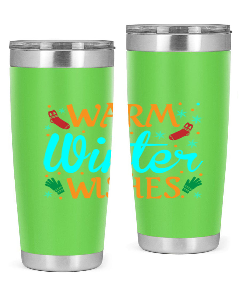 Warm Winter Wishes 465#- winter- Tumbler