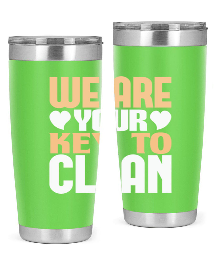 We are your key to clean Style 12#- cleaner- tumbler