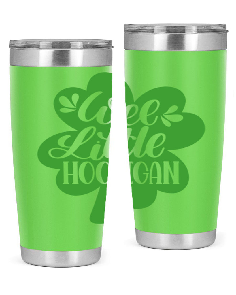 Wee Little Hooligan Style 16#- St Patricks Day- Tumbler