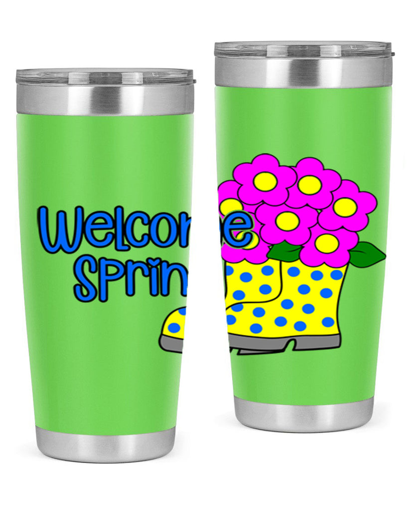 Welcome Spring rainboots page577#- spring- Tumbler