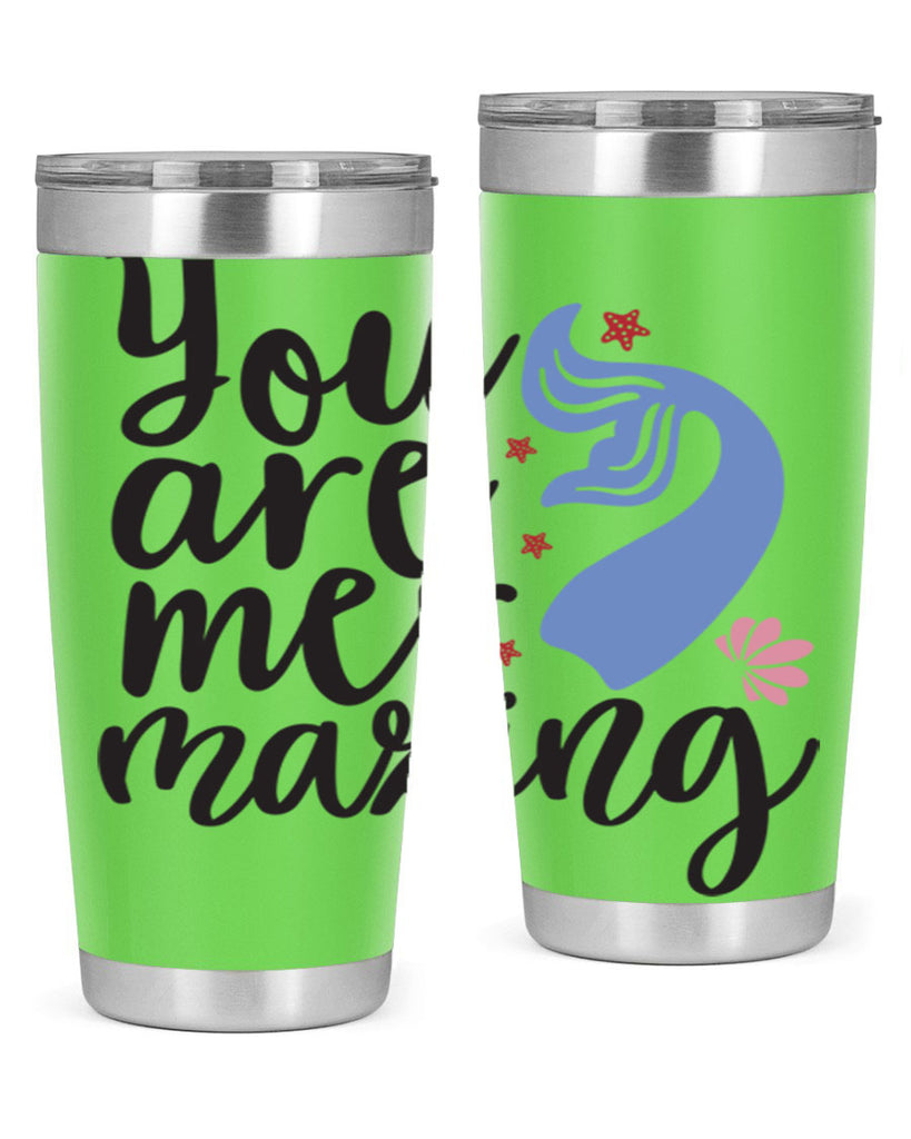 You are mermazing 681#- mermaid- Tumbler