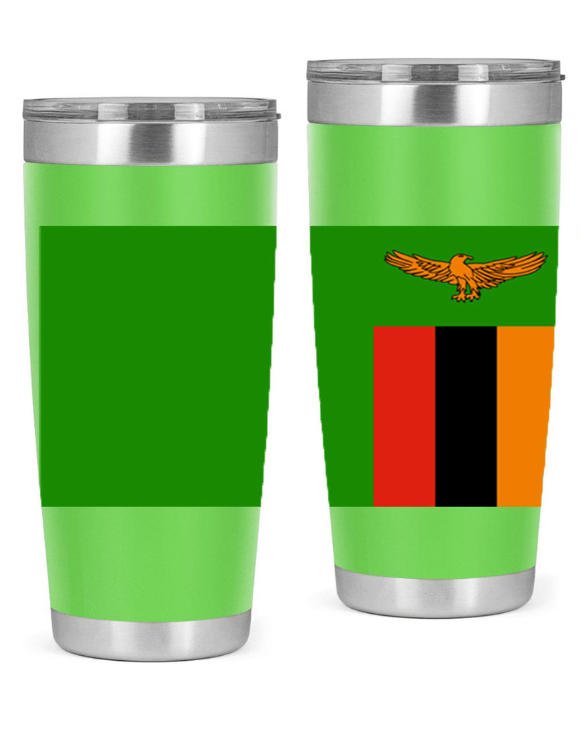 Zambia 2#- world flags- Tumbler