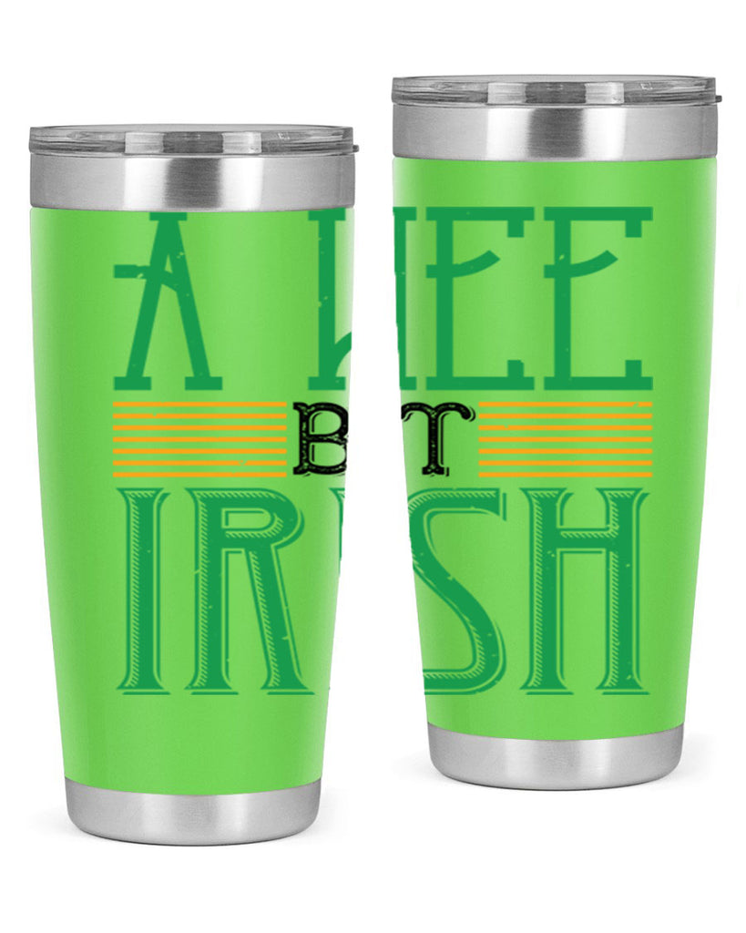 a wee bit irish Style 144#- St Patricks Day- Tumbler