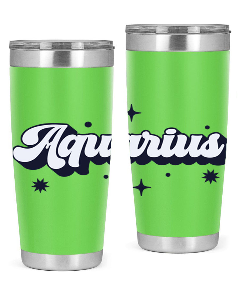 aquarius 82#- zodiac- Tumbler