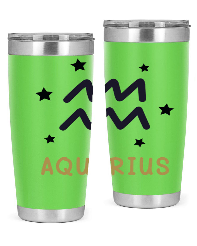 aquarius 83#- zodiac- Tumbler