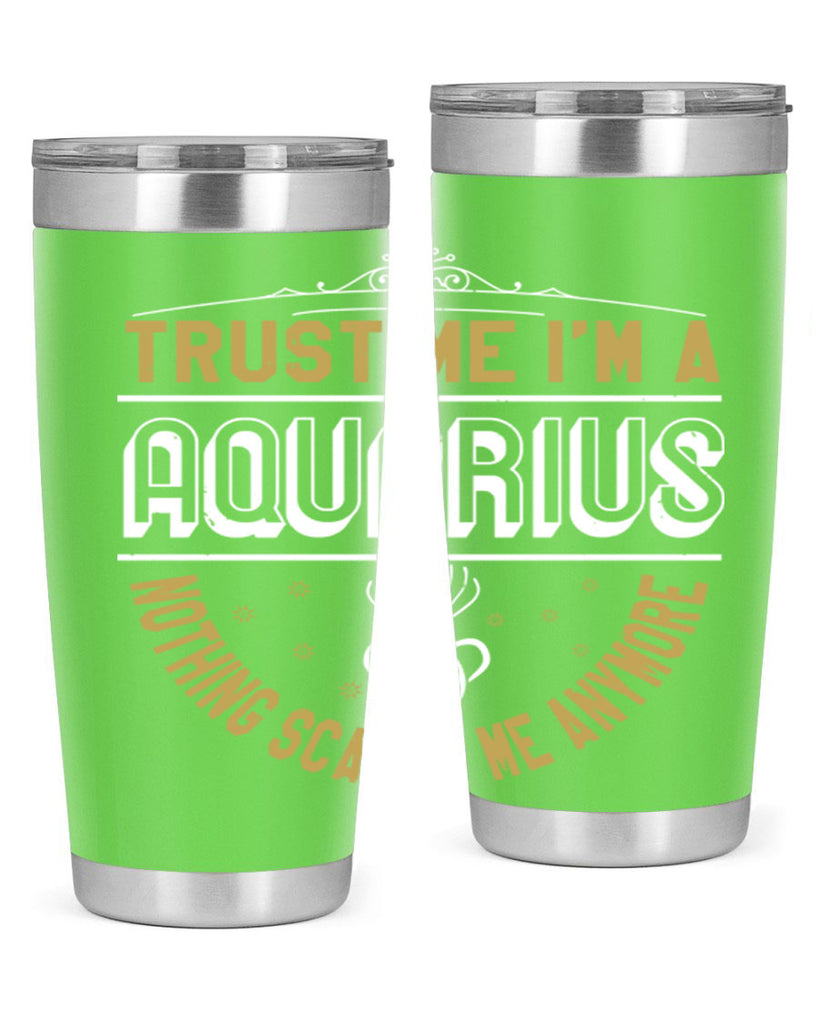 aquarius 87#- zodiac- Tumbler